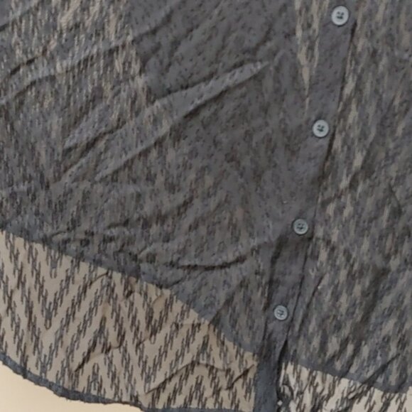 TORRID NWT Plus size 4 black long sleeve buttons down blouse top shirt t… - Picture 3 of 9